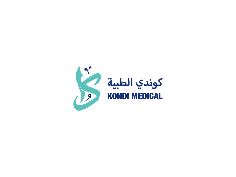 KONDI Medical logo medical cairo sudan calligraphy typography branding logo