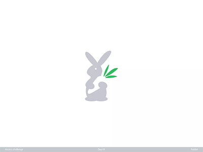 Rabbit | Day 01 | #icons_challenge icons challenge