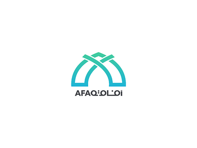 AFAQ App. Logo branding cairo ksa logo quran uae