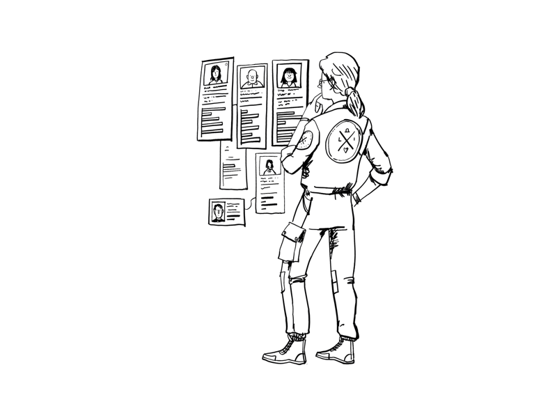 Archetype illustration character