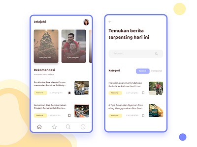 Ruang Berita android article beautiful blog colorfull e shop ios landing page minimalist mobile news search web design
