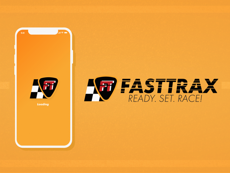 FastTrax after effects animation app branding design icon illustration logo ui vector