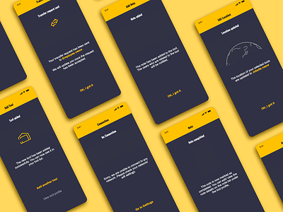 Share My Toolbox Animations after effects android animation app confirmation screen construction dark design icons ios motion design principle screen collection tools ui ux yellow