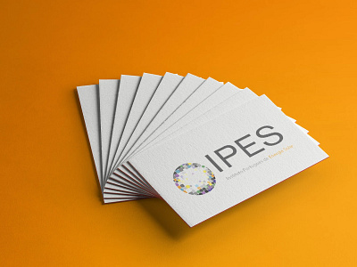 IPES - logo brand identity branding businesscard design energy logo print sun