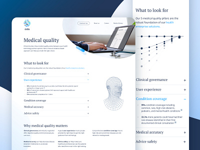 Medical quality Page Ada Health