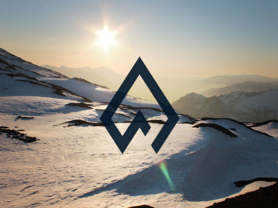 Antuko Cabanas Branding adventure cabine chile geometry graphic icon image logo mountains photography