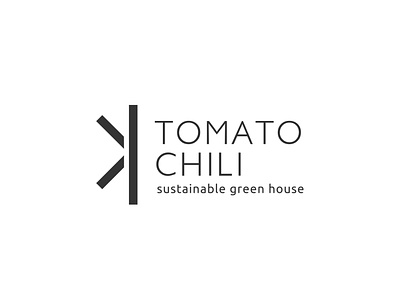 TomatoChilli Architecture Logo architecture branding design icon logo sustainability sustainable tomato