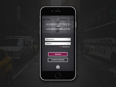 pure_Log-in Wireframe Web Responsive black responsive ui ux violet web design wireframe