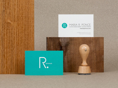 María R. Ponce Jeweler - Logo branding clean design identity logo logotype mark minimal