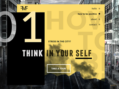 Mindfulness website Work In Progress graphic design mindfulness photography ui ux web web design work in progress yellow