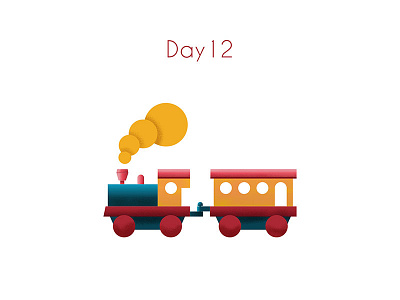 Day 12 Christmas Calendar christmas happy kids party toy train