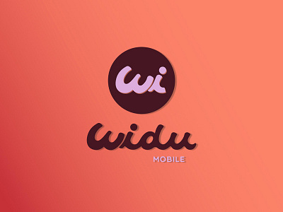 Widu branding branding design graphic identity logo mobil telephone trademark