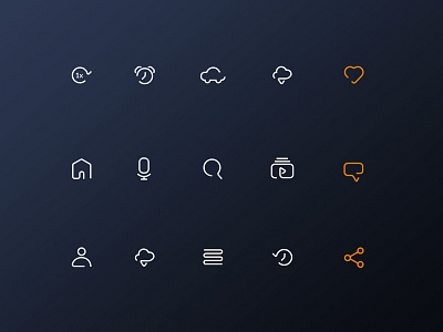 iVoox podcast icons app design icons ivoox kit podcast redesgin responsive design ui ux web