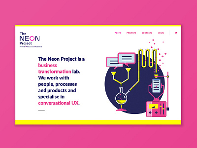 ThE nEon ProJect - Logo Design