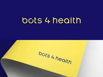 bots4health | Logo design app brand branding chatbots icon identity logo mark ui