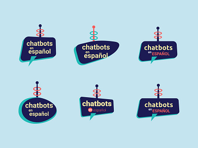 Logo chatbots app brand branding chatbots icon identity logo mark ui