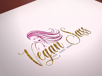 1m cosmetics extension fashion hair hair extension logo vegan sass