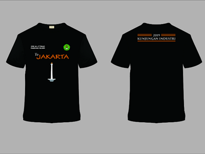 T-shirt Kunjungan Industri desain desainer t shirt long
