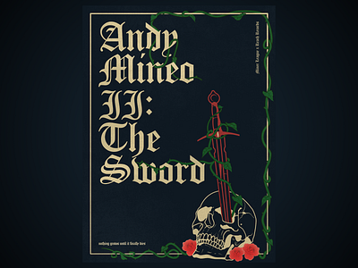 The Sword Poster graphic design poster vector