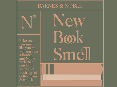 New Book Smell Candle candle design graphic design