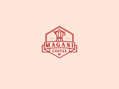 Magani Coffee branding business cafe logo coffee coffee bean coffee cup coffeeshop design icon identity logo