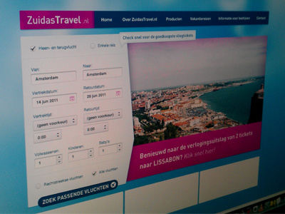 Restyling website travel agency blablabla travel webdesign website