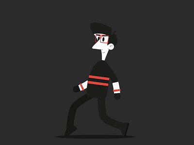 Thief Walk Cycle character animation motion