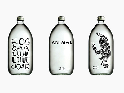 Animal restaurant bottles