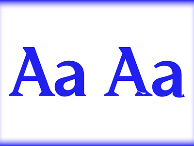Typeface Karja design font design typo typography