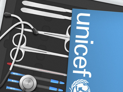 UNICEF midwife kit illustration