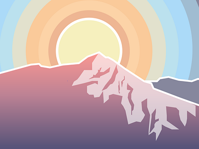 Mountain Illustration illustration