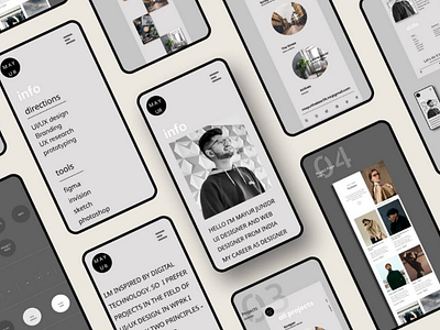 Portfolio website portfolio ui uidesign ux uxdesign webdesign