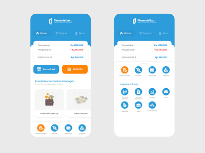 Redesign App Finansialku app design typography ui ui ux ui design uidesign uiux vector web