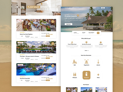 LEBELLAESCAPE - Travel Landing Page