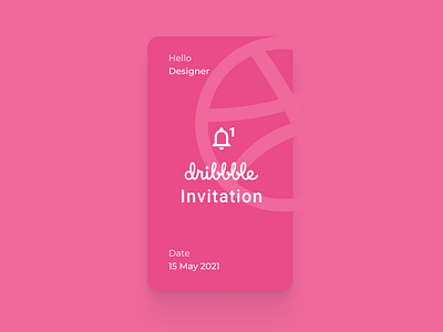 Dribbble Invitation