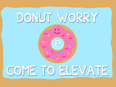 Generic Postcard – Donut Worry