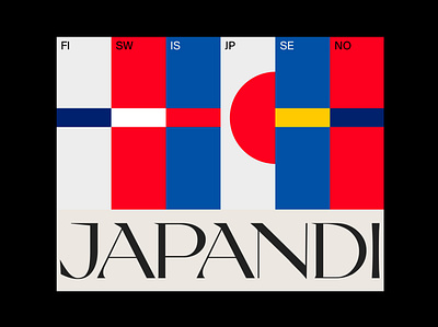 Japandi - Splash page design graphic design japan japandi website