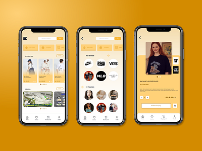 The Fepi - Ecommerce Fashion App app ecommerce graphic design mobile app thefepi ui