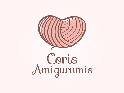 Coris Amigurumis amigurumi artesanato brand design crochet crochê design gráfico graphic design handicraft illustration ilustracao ilustração logo logomarca logotipo marca novelo