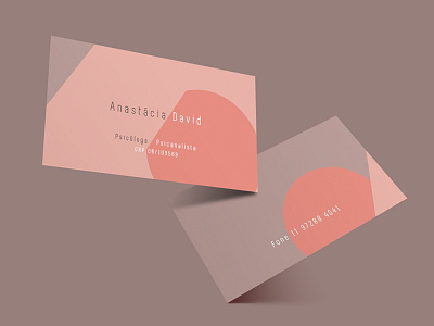 Anastácia David psychoanalyst brand design brand identity branding design design gráfico graphic design identidade de marca identidade visual logo papelaria psicanálise psicologia psychoanalysis psychology stationery visual design