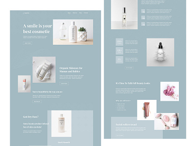 Beauty Store | Ladies Product by Rakib Kowshar on Dribbble