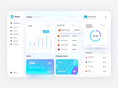 Finance Dashboard UIUX