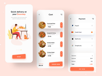 Food App | Food Delivery by Rakib Kowshar for UnoPie Design on Dribbble