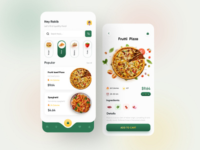 Food App Design 2020 trend 2020 ui trends app design app ui food and drink food app food delivery food delivery app food design fruit groceries grocery app grocery store ios app design minimal online shop shopping app user experience