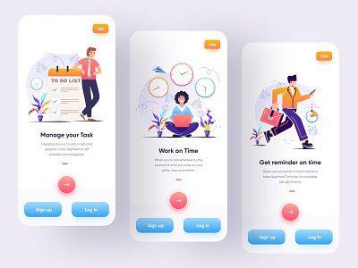 Task management on boarding 2020 trend app design app ui ios app design management management app minimal mobile design onboarding product design reminder reminder app task app task list task management app task manager to do list todo app todo list ui ux