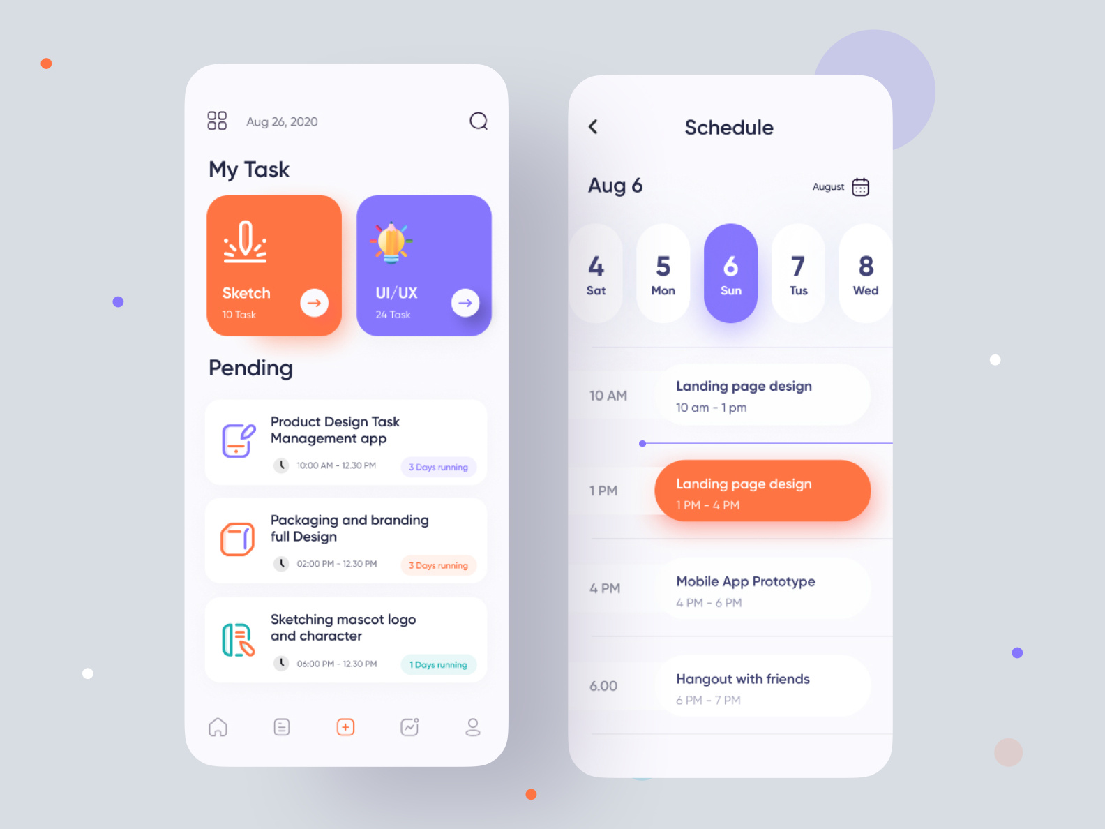 Task Management App Design by Rakib Kowshar on Dribbble