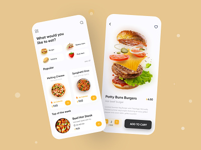 FoodFair - Food App UI/UX Design