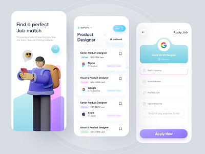 Jobsee - Job App Design