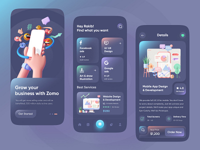 Agency App Design