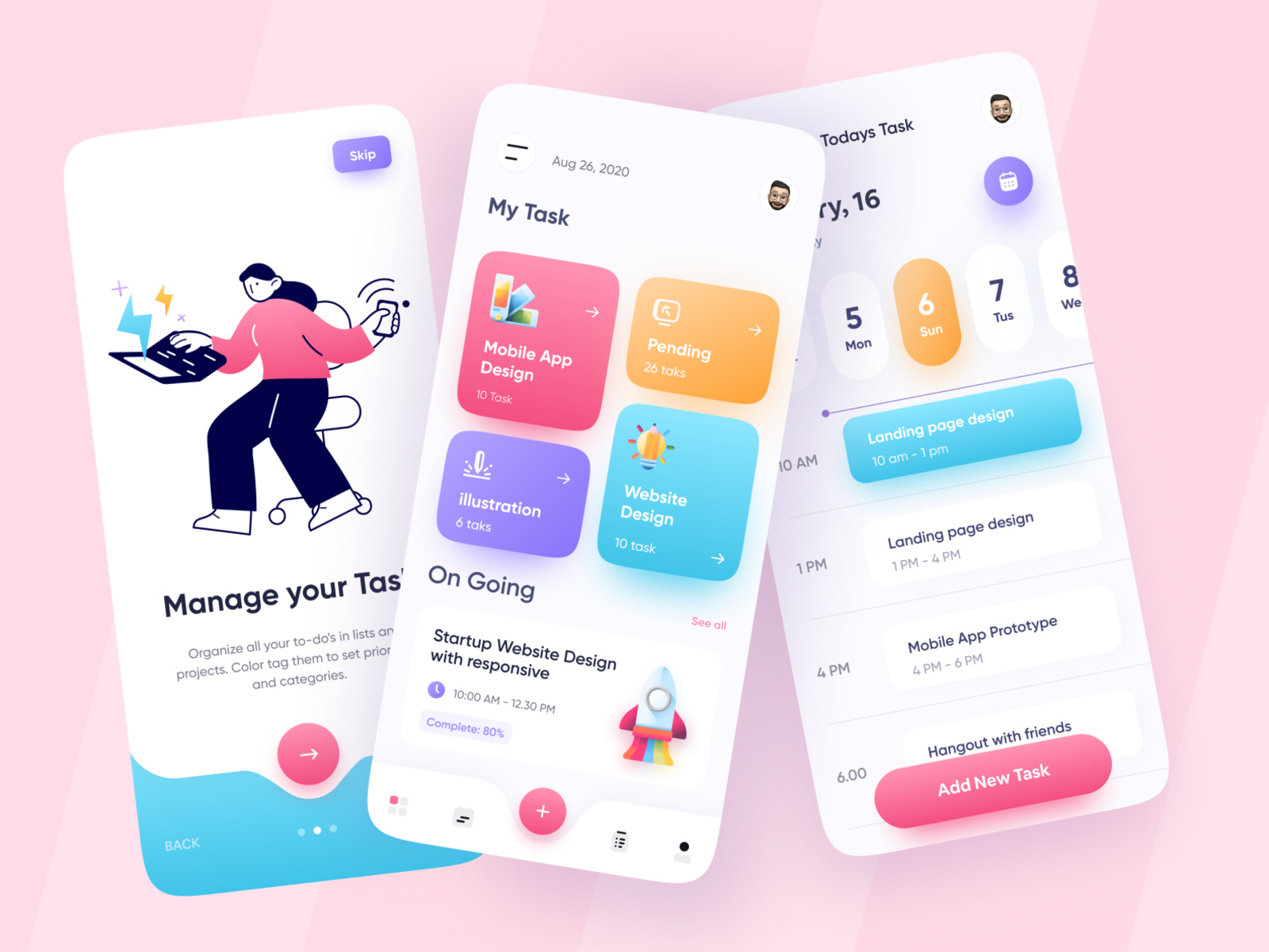 Task Management App by Rakib Kowshar for Delisas: UX/UI & SaaS Agency ...